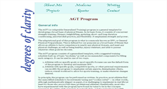 Desktop Screenshot of agt.degreesofclarity.com