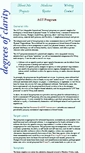 Mobile Screenshot of agt.degreesofclarity.com